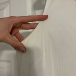 Foxcroft  White Collared Button Down Mini Dress Photo 8