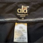 Alo Yoga  Cool Fit Black Wide Leg Capri Leggings Photo 3