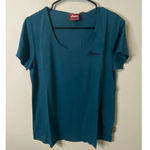 New Indian Motorcycle Women's Teal Rhinestone Headdress T Photo 1