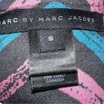 Marc by Marc Jacobs  Chevron Print A-line Silk Blend Pleated‎ Dress NWOT Size S Photo 8