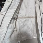 Free People Not Your Brothers Jacket sz XS Cream Full Zip Cargo Utility Military Photo 6