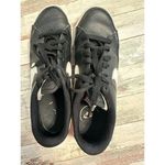 Nike  Court Legacy Sneaker Women's Size 10 Black White Leather Swoosh Photo 5