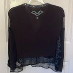 Free People  Eden Embroidered Top XS Photo 5
