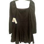 City Vibe  black asymmetrical ruffled dress 50$ MSRP Photo 4