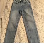 Oat New York light blue straight leg jeans Size 0 Photo 1