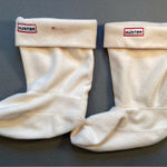 Hunter  Socks, Cream, Short,‎ Fleece Inserts, Size Medium Photo 0