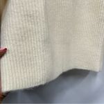 Lucy Paris NWT  m wool blend Cozy Cream long sleeve Sweater Photo 10