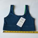 Fabletics Harlow Reversible Medium Impact Sports Bra Blue Green Size S Photo 6