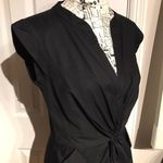 Cynthia Steffe Knot Twist Bodice Shift Sheath Little Black Dress  Photo 2