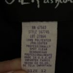 NWOT SL Fashion Woman’s black sleeveless dress 100% polyester size 12 Photo 9