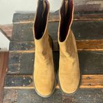 Tommy Hilfiger Womens Vintage Y2K Suede Squared Toe Block Heel Boots Size 7.5 Photo 3