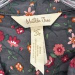 Matilda Jane  Floral Button Up Shirt Blouse Pleated Cottagecore Boho Women's XS Photo 3