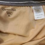 Garnet Hill Womens Lined Stretch Ruched Waist Swim Skirt Gray Striped Size 02 Photo 3