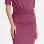 Betabrand  Fuchsia Pink Midi Dress Photo 0