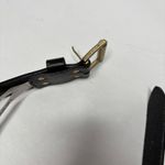 VTG ALLSAINTS ROCKS Studded Black Leather Belt Y2K Womens S Designer Punk Photo 2