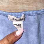 Garage  Blue Crop Top Photo 2