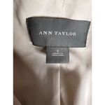 Ann Taylor  Women's Beige Trench Coat Jacket Size S Double-Breasted Photo 5