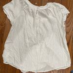st. john's bay  Cream Textured Blouse Photo 11