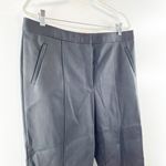 Tory Burch  High Rise Straight Leg Ankle Trouser Dress Pants Black 14 Photo 8