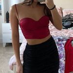 Oh Polly Red Corset Top Photo 1