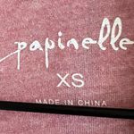 Papinella Heather Pink Attached Tie Soft Lightweight Stretchy Loungewear Robe XS Photo 1