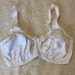 Lilyette Minimizer Bra 36DD Satin Soft Cups Underwire Adjustable Strap 0428 Whit White Size undefined Photo 1
