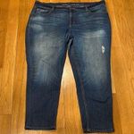 Old Navy  women’s distressed boyfriend skinny size 16. Photo 0