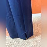 Black Halo  High Rise Elegant Dark Blue Maxi Skirt Size 8 Photo 6