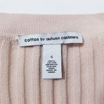 autumn cashmere Cotton by Cream Rib Long Knit Cardigan Photo 1