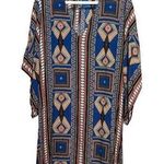 Tysa Tribal Geometric Print Kimono Style Caftan One Size Size undefined Photo 0