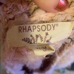 Rhapsody  pink blush chunky knit sweater Photo 4
