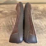 Crocs  Berryessa Brown Suede Flats Shoes Faux Fur Lining Women’s Size 8 Photo 8