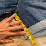 Kut From The Kloth  Denim Shorts Size 14 Womens Cuffed Dark Wash 6" Inseam Photo 4