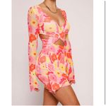 Tiger Mist Floral Cut Out Dress Photo 1