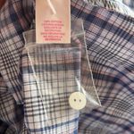 Victoria's Secret Victoria’s‎ Secret long sleeve button up tunic length shirt, size small Photo 5