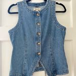 Madewell  Denim Vest Button-Up Photo 0
