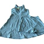 Halara  Cloudful Air Two Piece Tennis Dress Size M In Soft Blue Photo 6