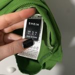 NWOT one shoulder colorblock bodysuit Photo 3