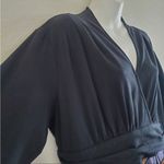 Eshakti  Chelsea style plaid purple black dress xl Photo 3