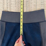 Lululemon  Wunder Under Crop Leggings Sashiko Cross Inkwell Rugged Blue 4 W6C87S Photo 7