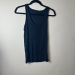 J.Crew Scoop Neck RIbbed Tank Top Black Size Medium Photo 1