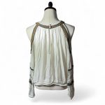 Free People  Embroidered Cold Shoulder Long‎ Sleeve Top Blouse Photo 1