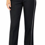 Brooks Brothers  Lucia fit 100% wool black tuxedo pant size 8 Photo 0