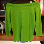 Joseph  A Vibrant Green Knit Top Photo 2