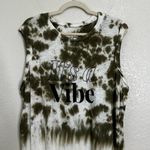 Torrid  It's A Vibe Tie Dye Classic Heritage Slub Crewneck Tank Top, Size 1X Photo 1