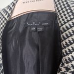 ECI  New York Houndstooth Blazer with Red Trim bow and fringe tweed size 14w a41 Photo 2