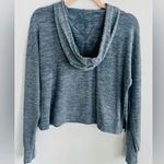 Nike  Relaxed Blue Gray Cropped Hoodie Size M Photo 5