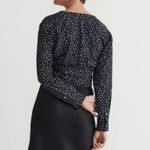 Madewell NWT Rosalind Floral Cropped Button Top L Photo 8