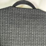 Abercrombie & Fitch Abercrombie Fitch Women Medium M Black Tweed Cropped Blazer Jacket Gold Buttons Photo 5