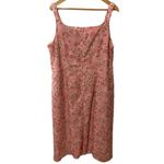 Sag Harbor Vintage  Dress Size 14 Pink Midi Y2K Clueless Fairy Garden Cottage Photo 1